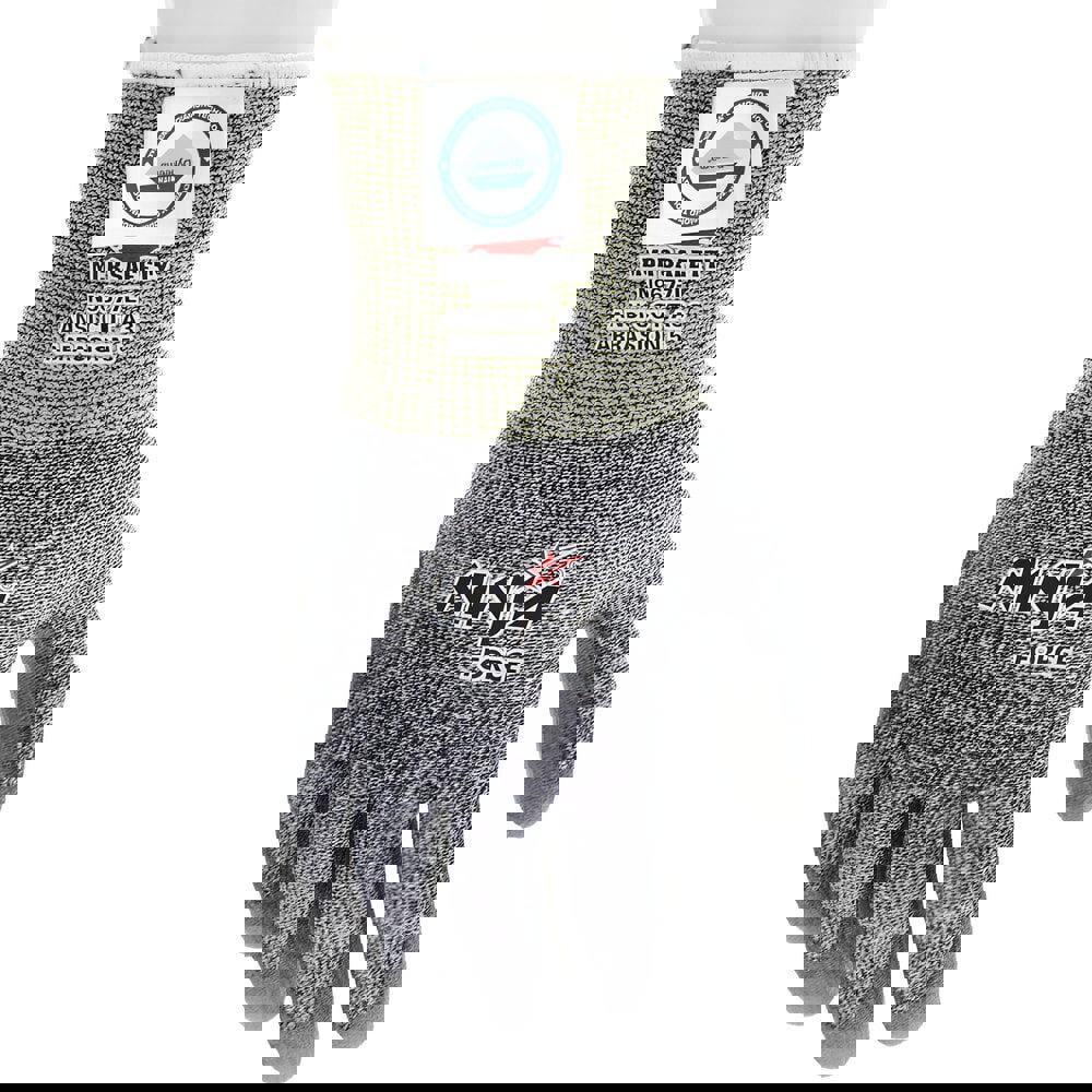 Cut-Resistant Gloves: Size X-Large, ANSI Cut A3, ANSI Puncture 3, Polyurethane, Series N9677